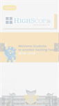 Mobile Screenshot of highscope.or.id