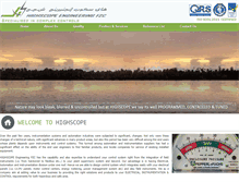 Tablet Screenshot of highscope.ae